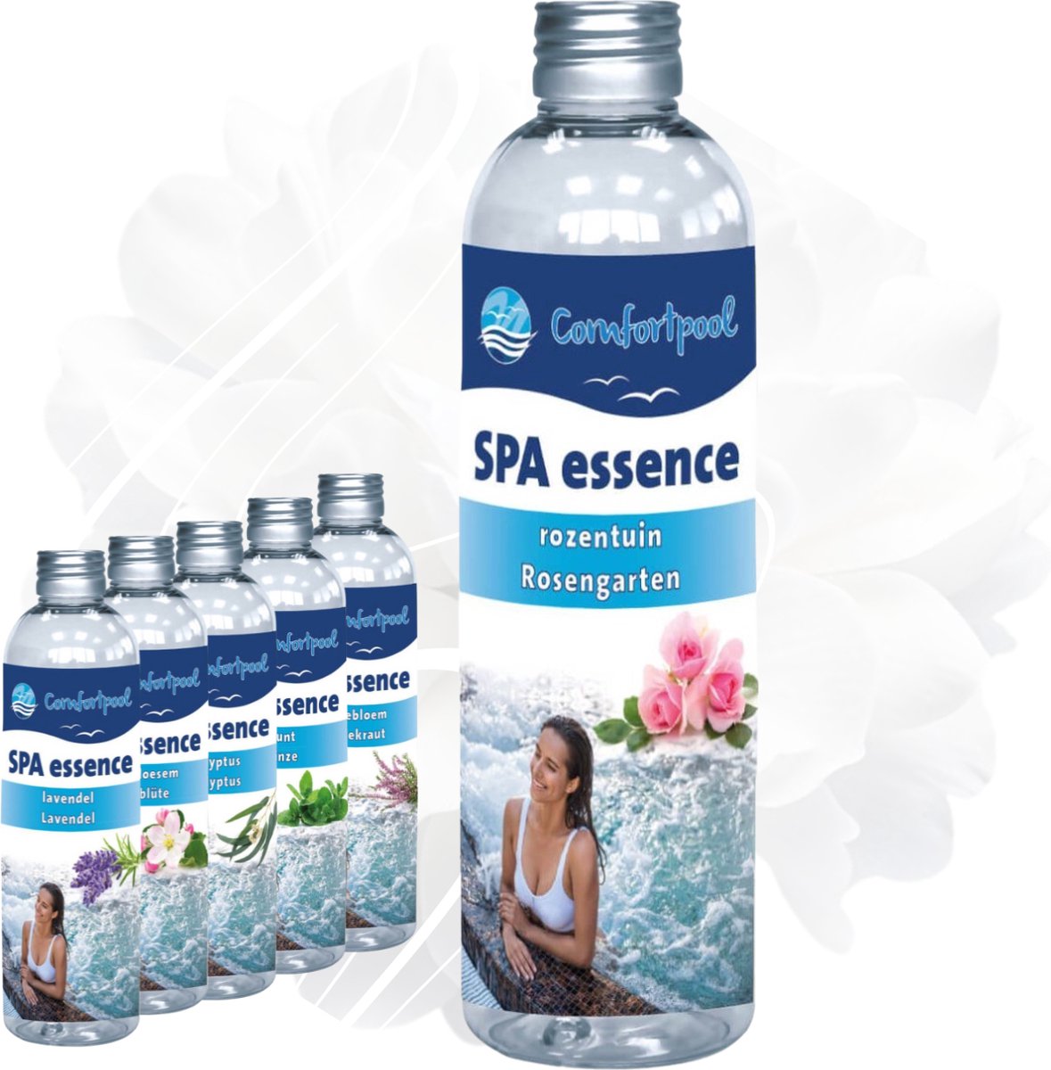 Comfortpool Badolie voor Spa of Jacuzzi | rozentuin